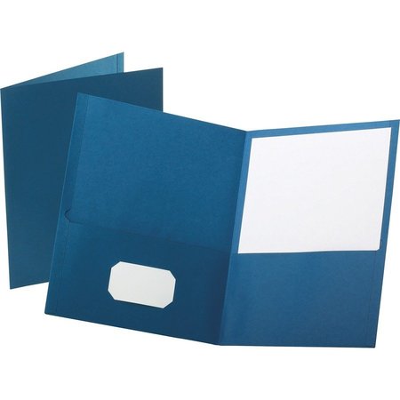 OXFORD Folder, 2-Pocket, Letter, Blue Pk OXF57502